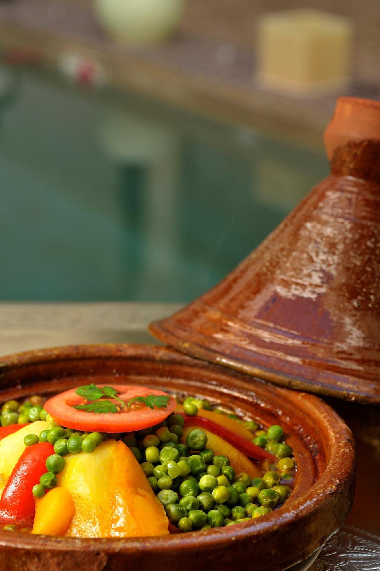 Riad Le Jardin D'Abdou Марракеш Экстерьер фото A tagine